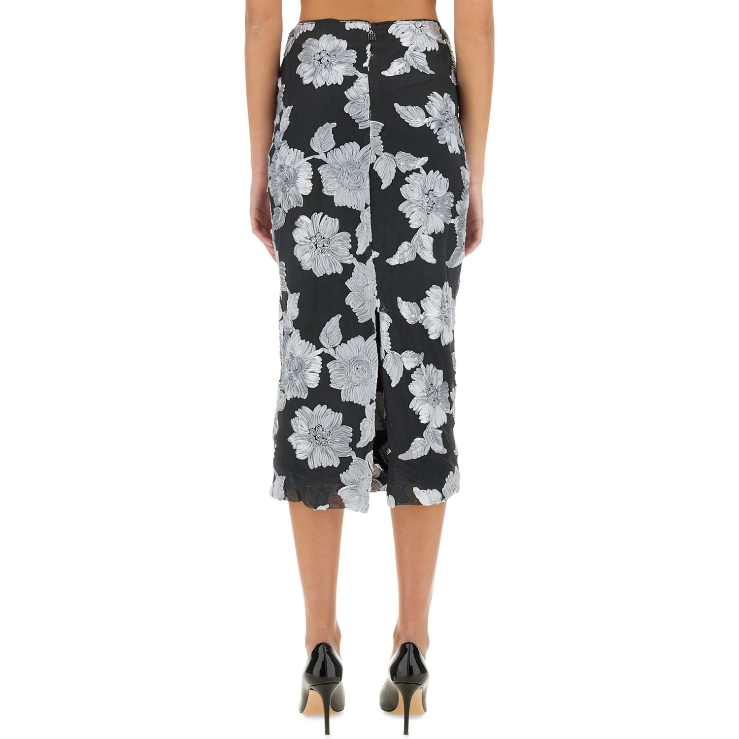 FLORAL PENCIL SKIRT