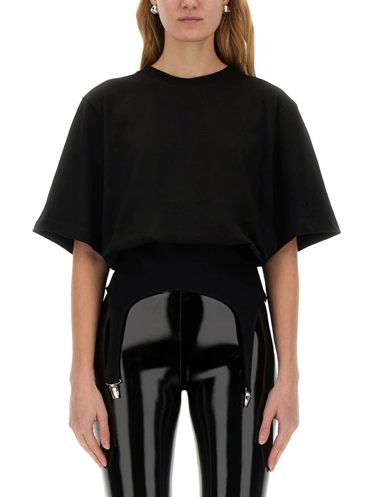 T-SHIRT WITH SUSPENDERS