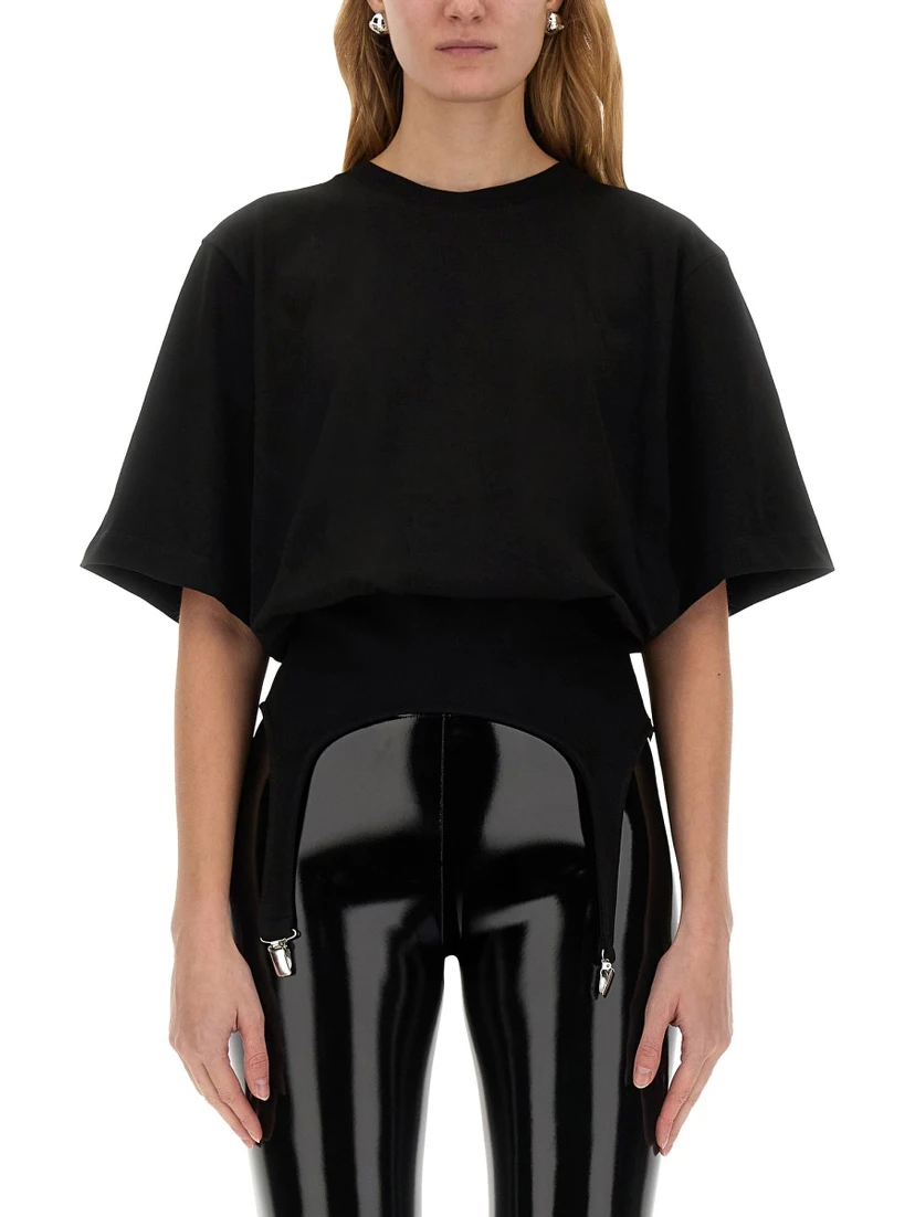 T-SHIRT WITH SUSPENDERS