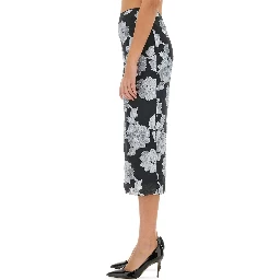 FLORAL PENCIL SKIRT