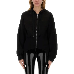 SWEATSHIRT WITH SUSPENDERS