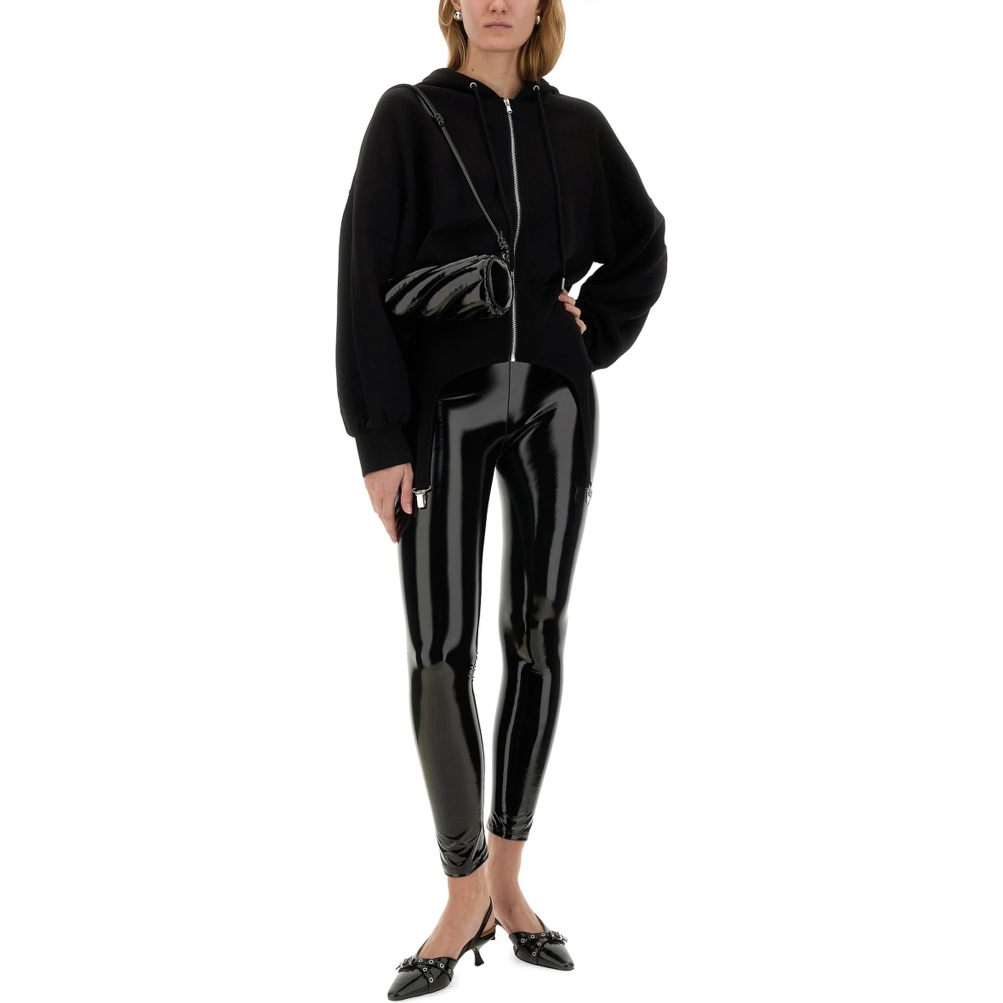 SWEATSHIRT WITH SUSPENDERS