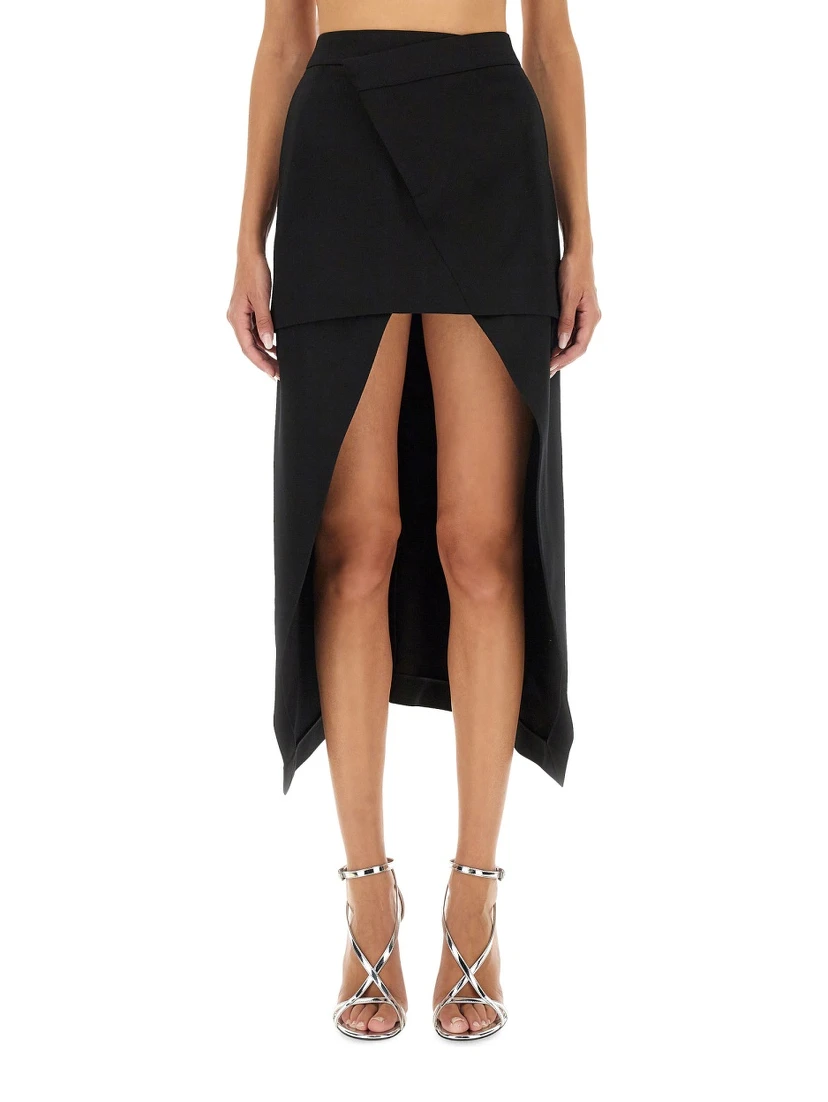 ASYMMETRICAL SKIRT