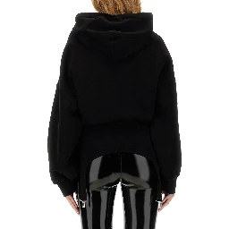 SWEATSHIRT WITH SUSPENDERS