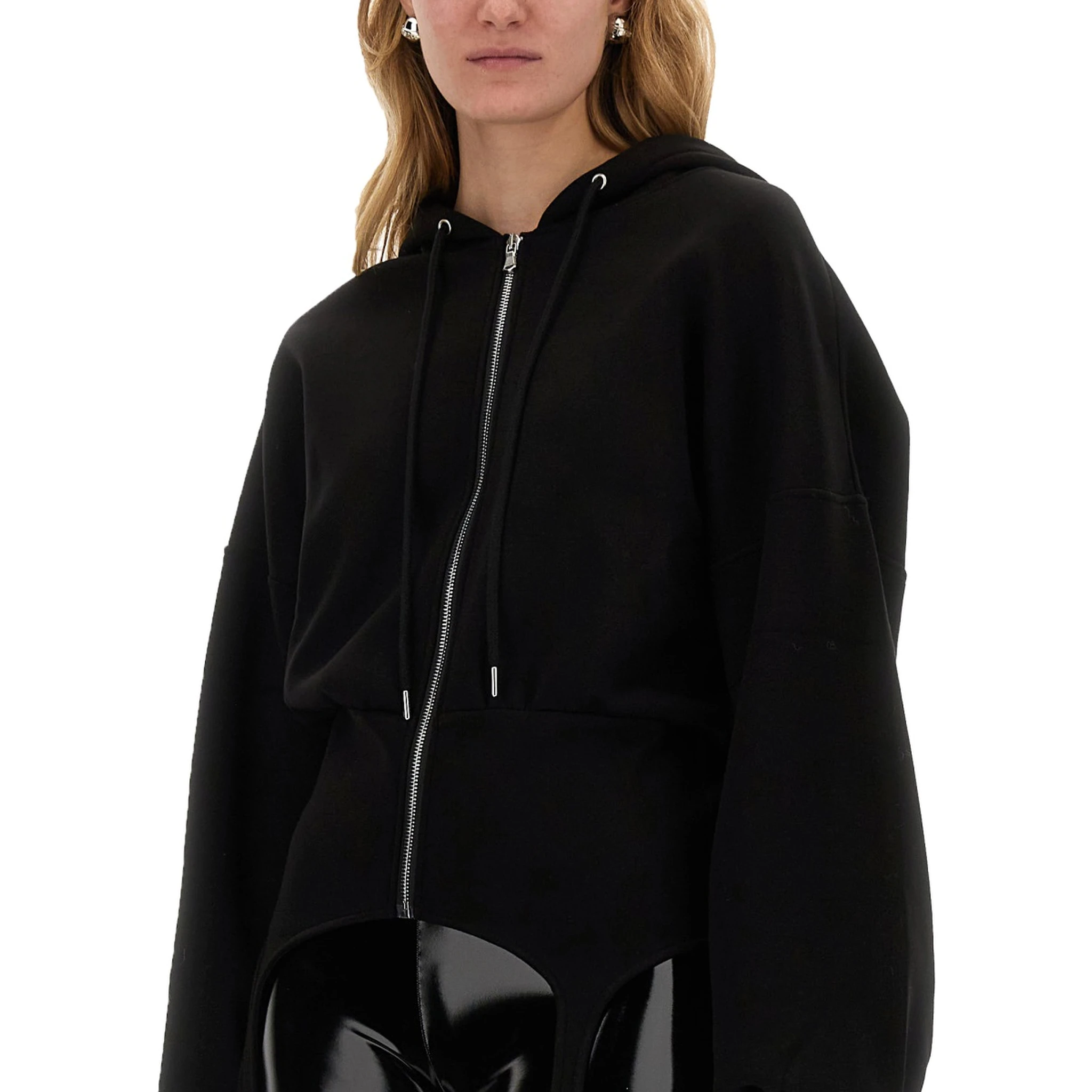 SWEATSHIRT WITH SUSPENDERS