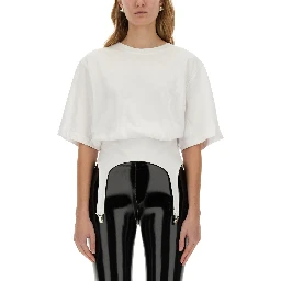 T-SHIRT WITH SUSPENDERS