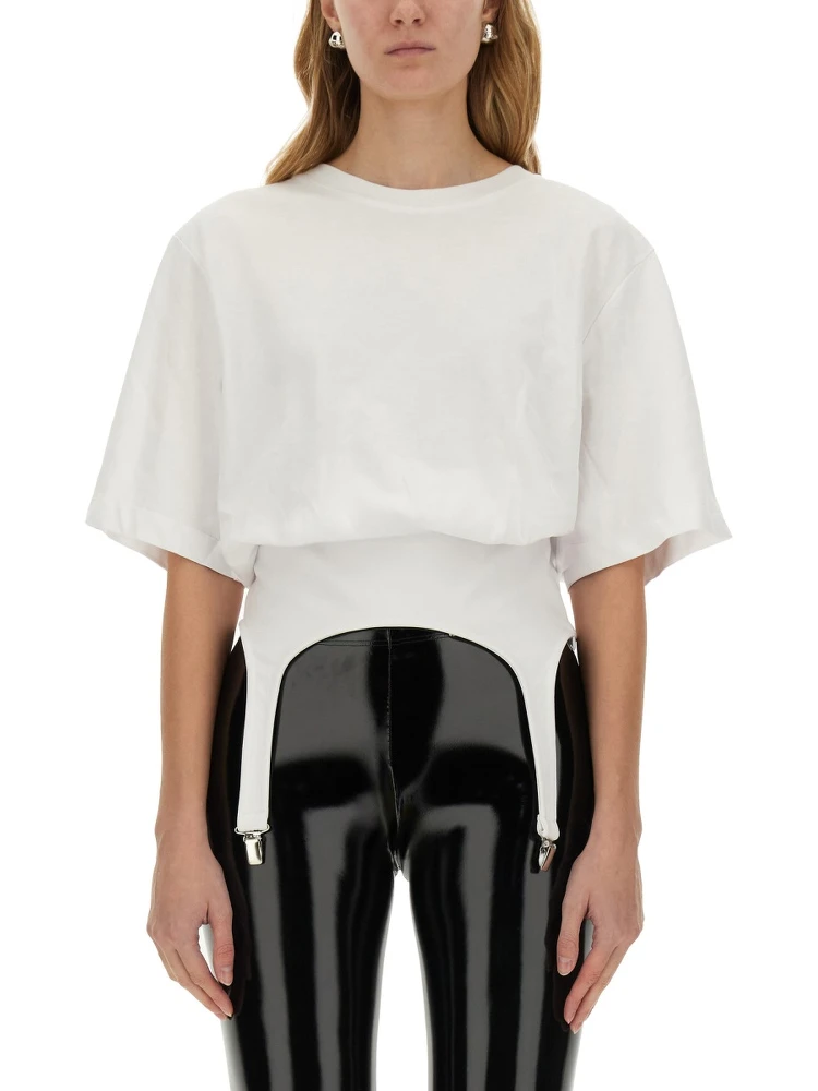 T-SHIRT WITH SUSPENDERS