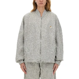 ZIPPERED SWEATSHIRT "ANGEL"