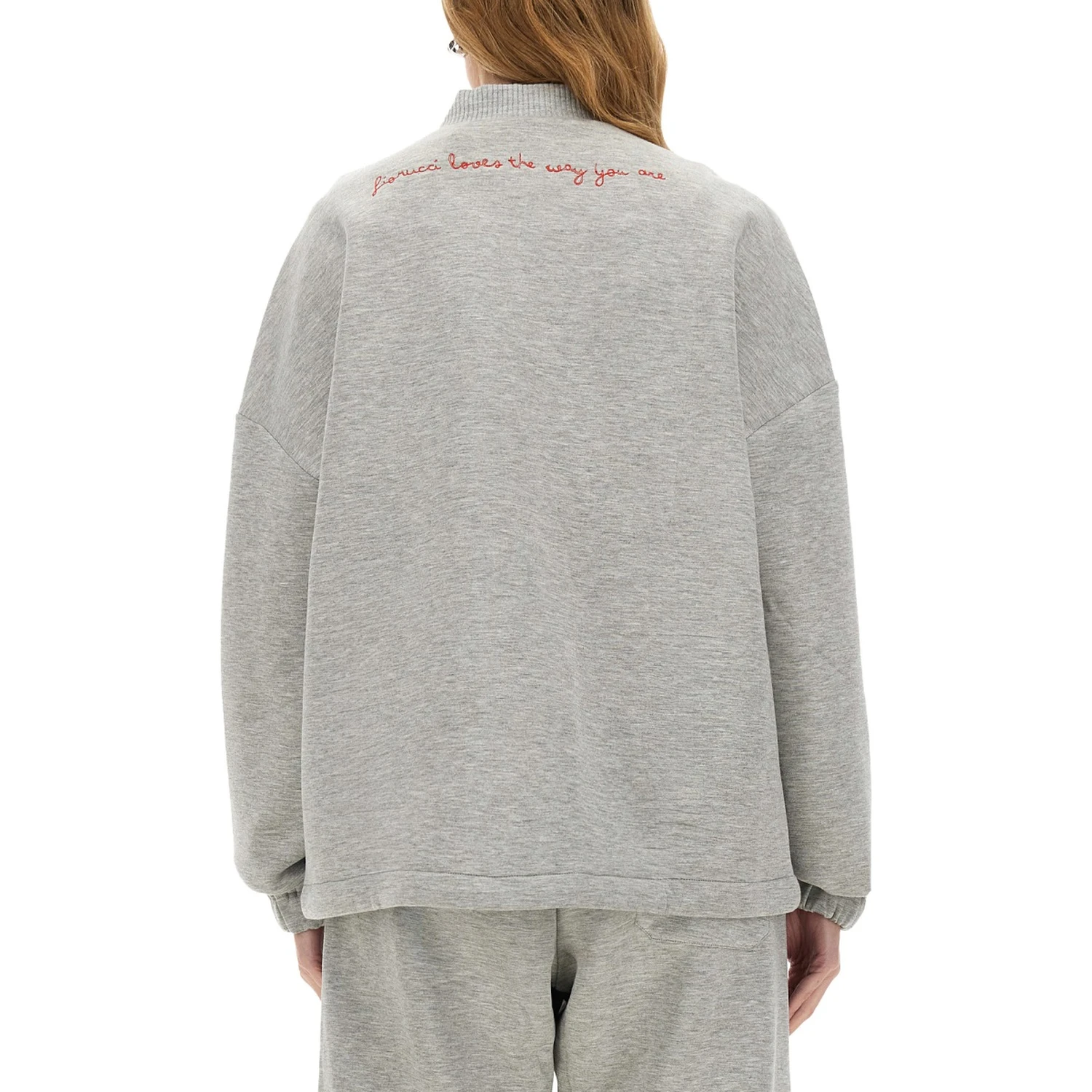 ZIPPERED SWEATSHIRT "ANGEL"