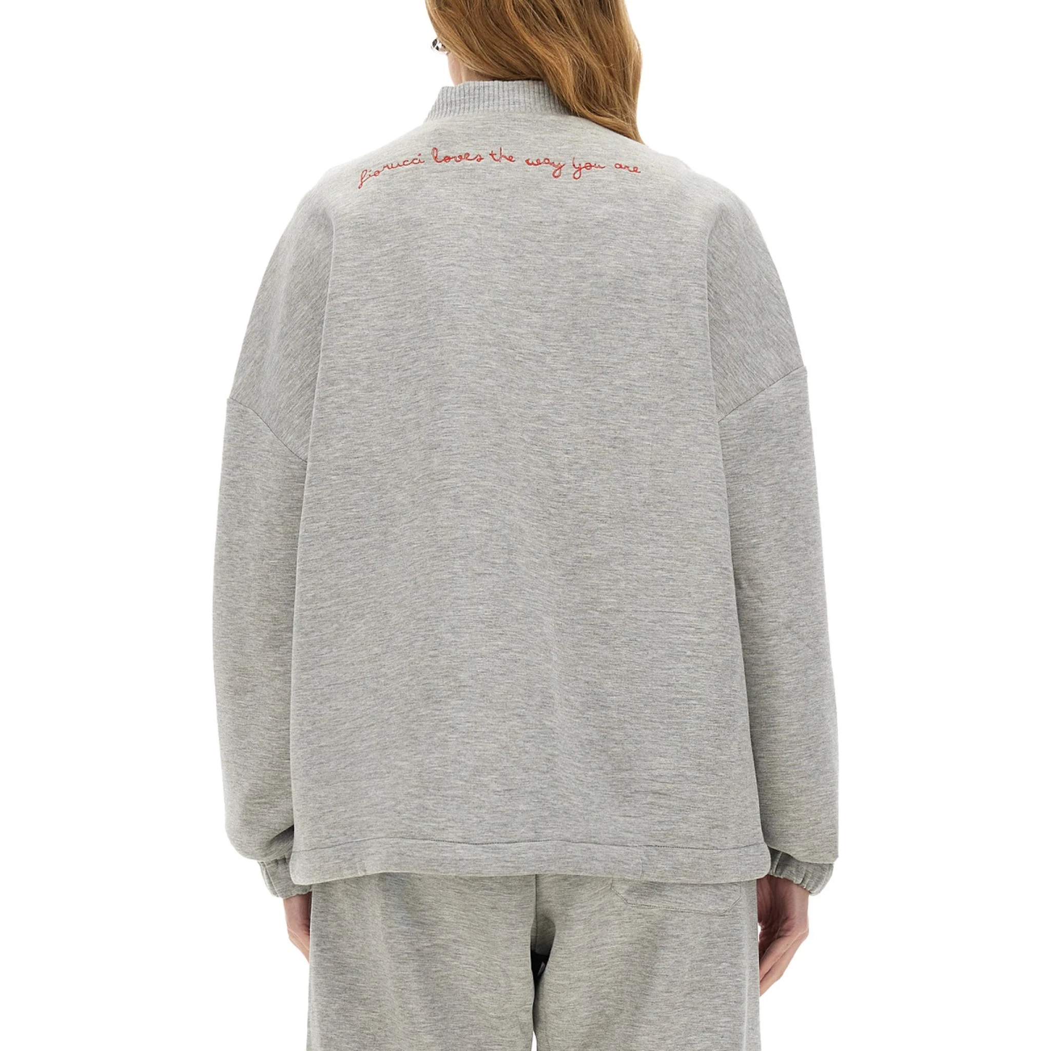 ZIPPERED SWEATSHIRT "ANGEL"