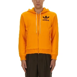 ADIDAS X WALES BONNER HOODED TRACK SWEATSHIRT