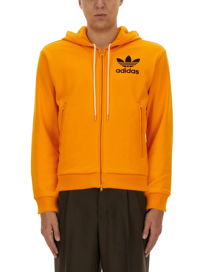 ADIDAS X WALES BONNER HOODED TRACK SWEATSHIRT