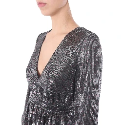 V-NECK DRESS