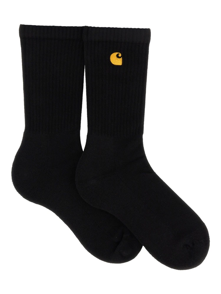 CALZINI CON RICAMO LOGO