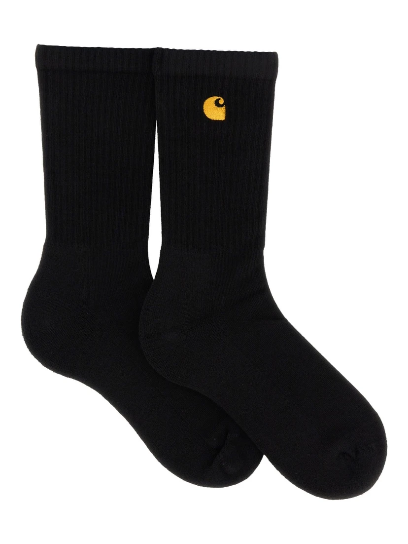 CALZINI CON RICAMO LOGO