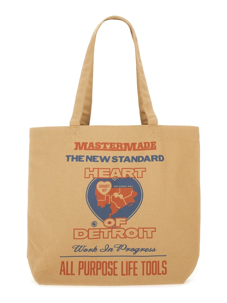 "GRAPHIC CANVAS" TOTE BAG