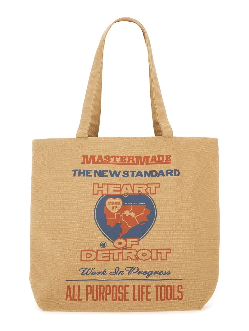 "GRAPHIC CANVAS" TOTE BAG