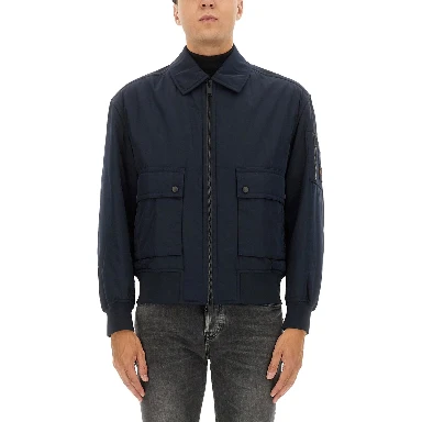 BOMBER JACKET WITH REMOVABLE LINING