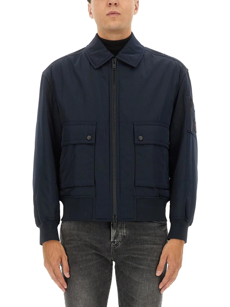 BOMBER JACKET WITH REMOVABLE LINING