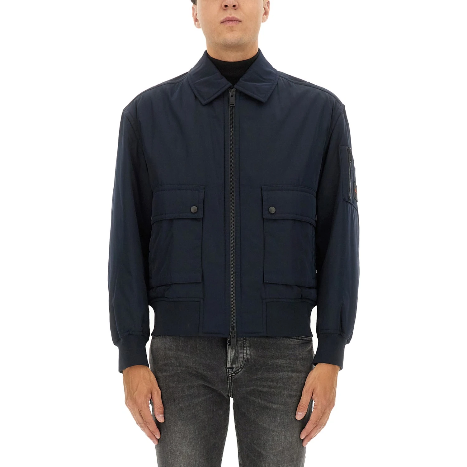 BOMBER JACKET WITH REMOVABLE LINING