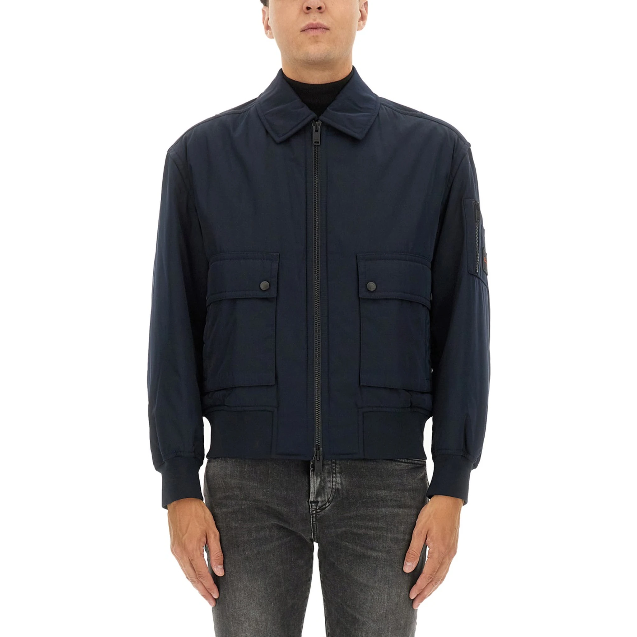 BOMBER JACKET WITH REMOVABLE LINING