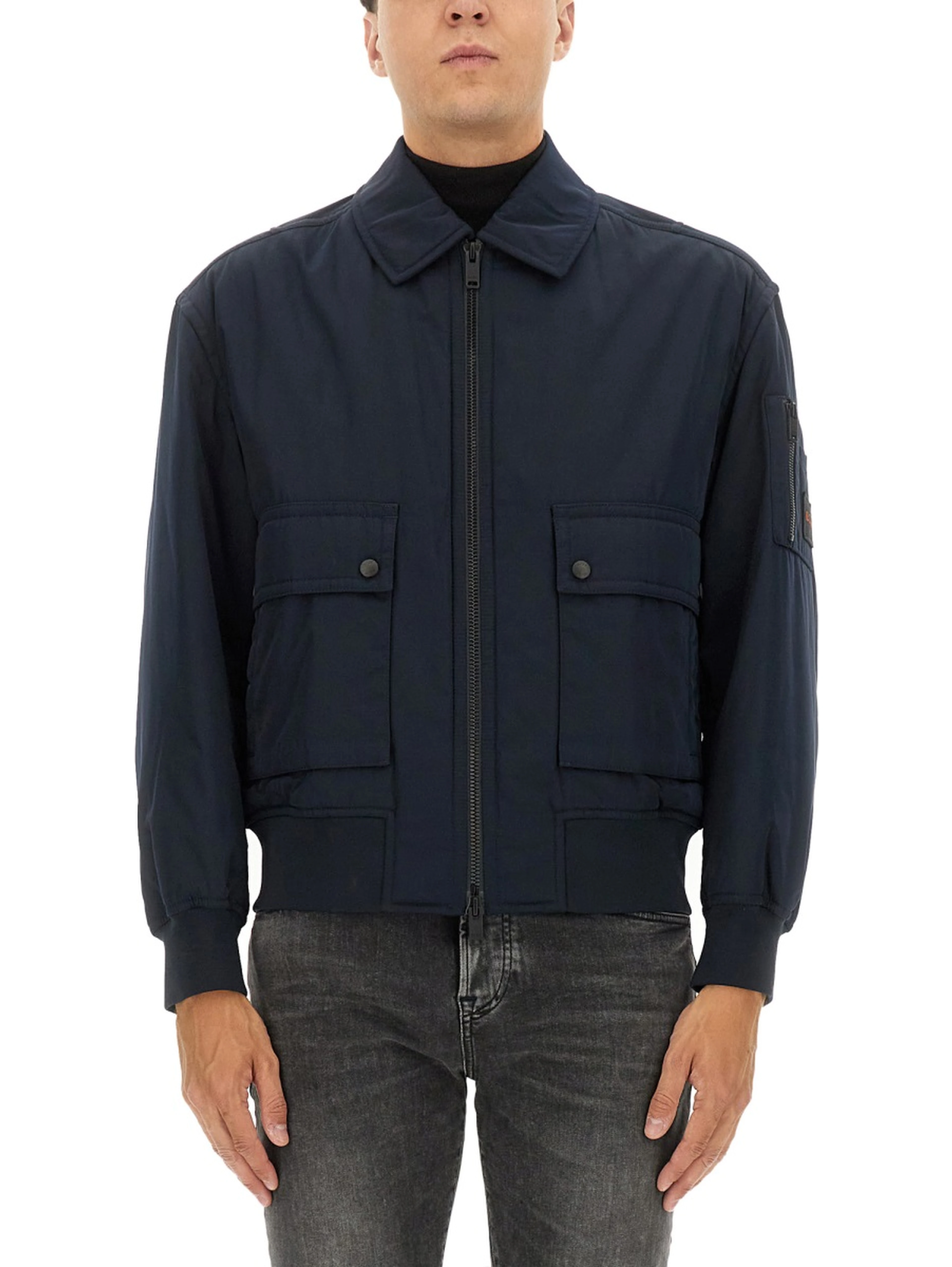 BOMBER JACKET WITH REMOVABLE LINING