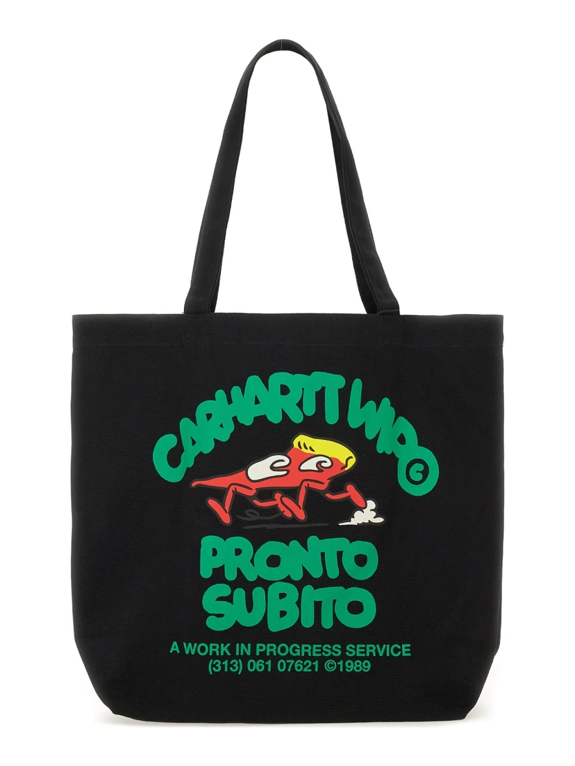 "GRAPHIC CANVAS" TOTE BAG