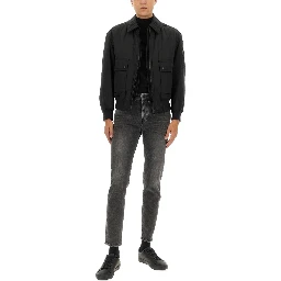 BOMBER JACKET WITH REMOVABLE LINING