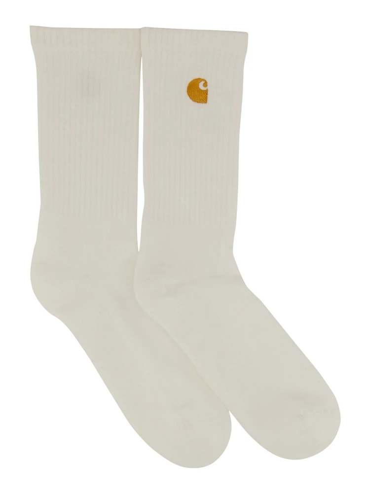 CALZINI CON RICAMO LOGO