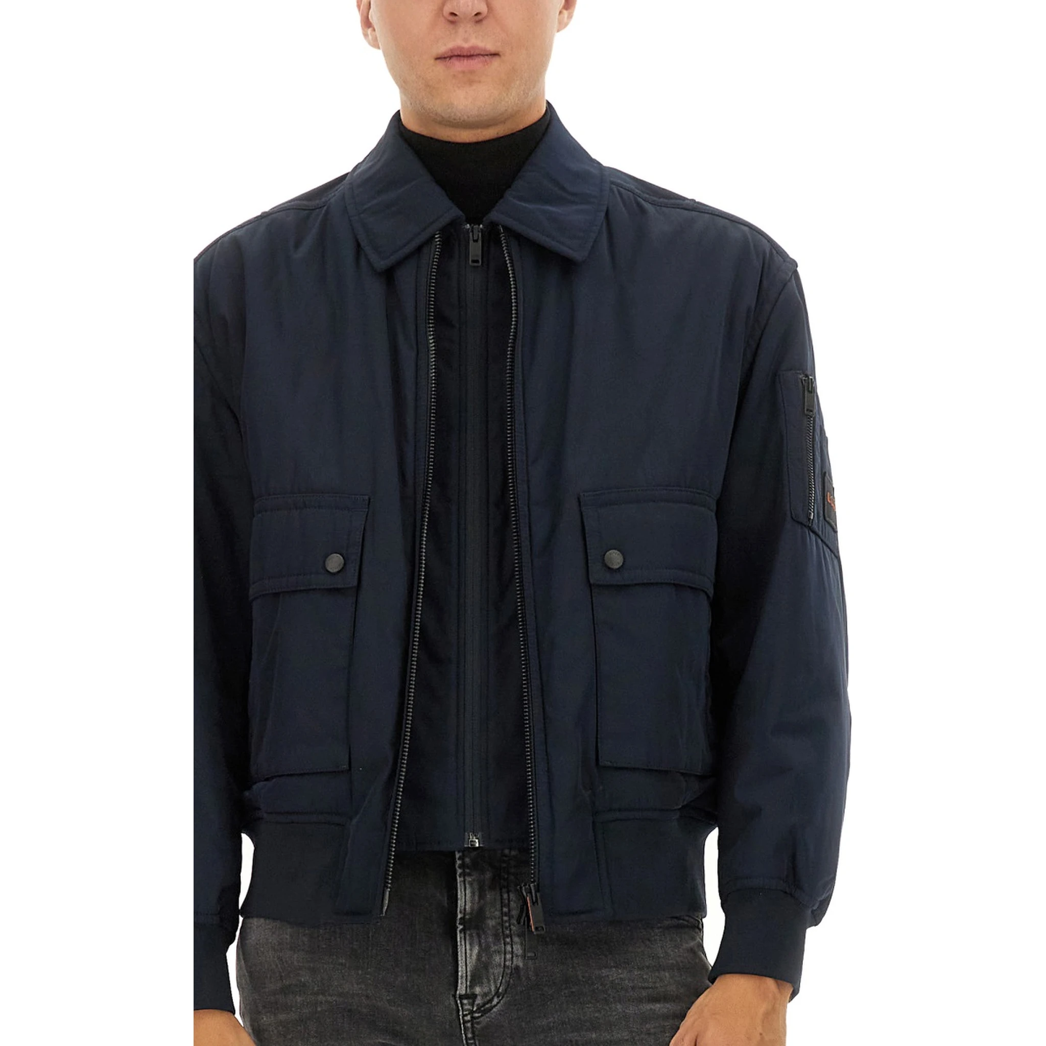 BOMBER JACKET WITH REMOVABLE LINING