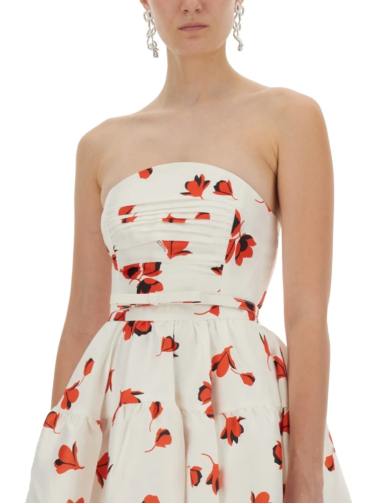MIDI DRESS WITH FLORAL PRINT alternative