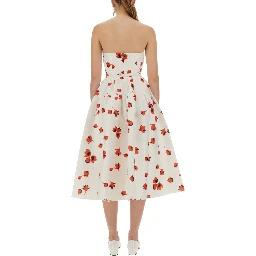 MIDI DRESS WITH FLORAL PRINT