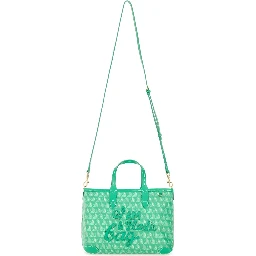 XS TOTE BAG WITH "I AM A PLASTIC BAG" PATTERN