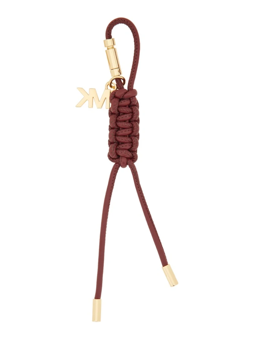 BAG CHARM WITH LOGO
