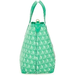 XS TOTE BAG WITH "I AM A PLASTIC BAG" PATTERN