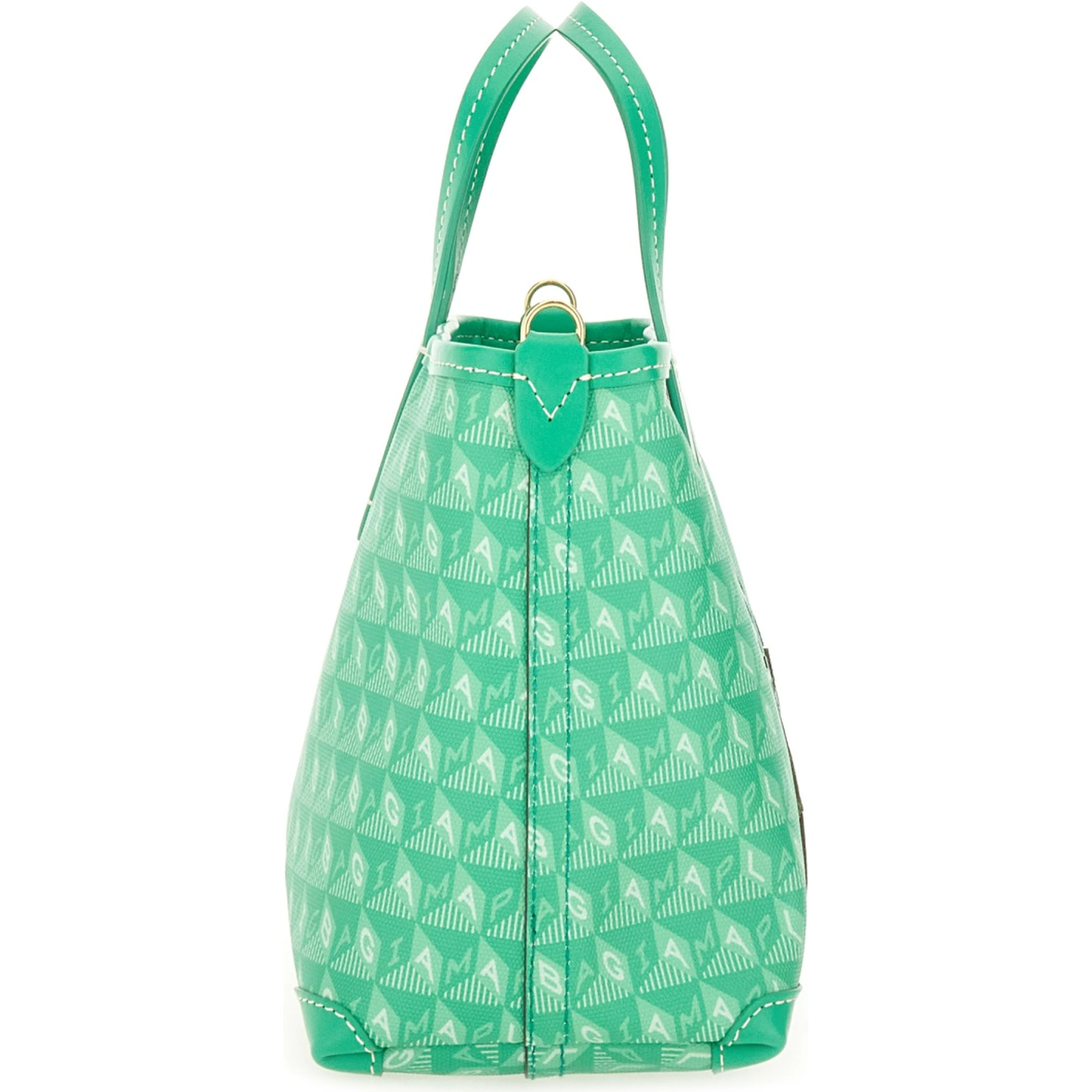XS TOTE BAG WITH "I AM A PLASTIC BAG" PATTERN