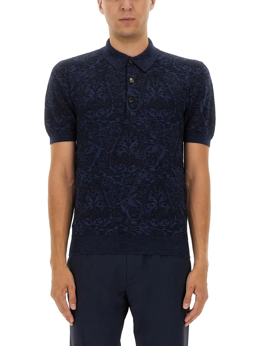 POLO SHIRT WITH PEGASUS EMBROIDERY