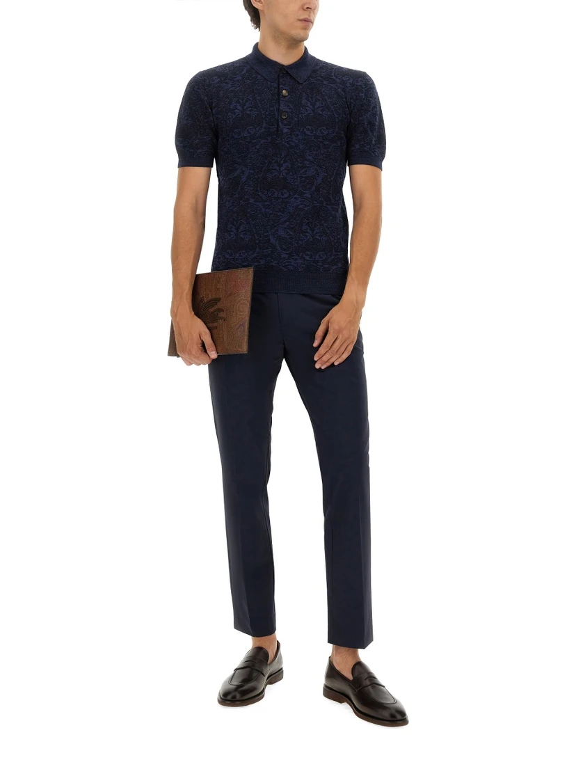 POLO SHIRT WITH PEGASUS EMBROIDERY