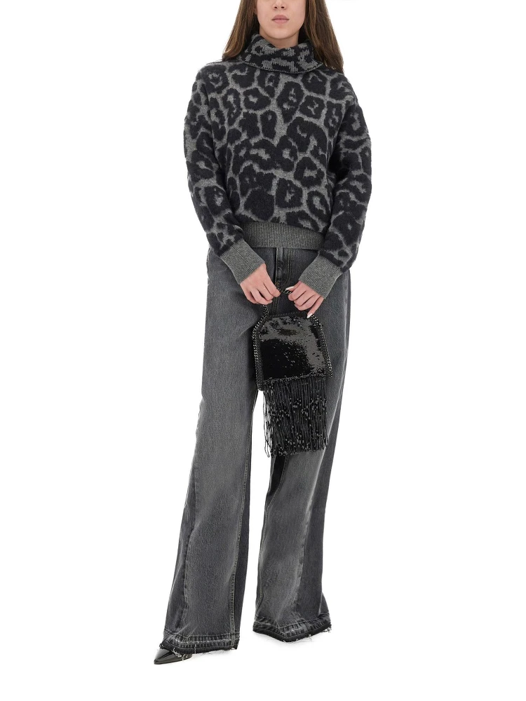 WOOL AND ALPACA "LEOPARD" SWEATER alternative