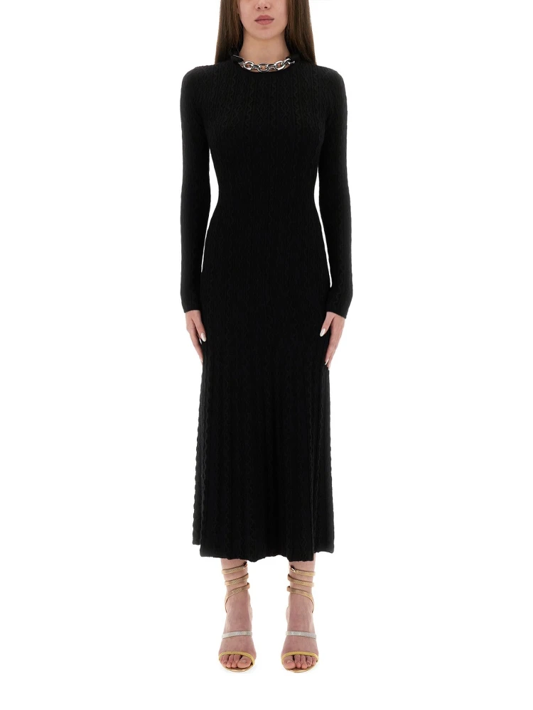 LONG WOOL DRESS