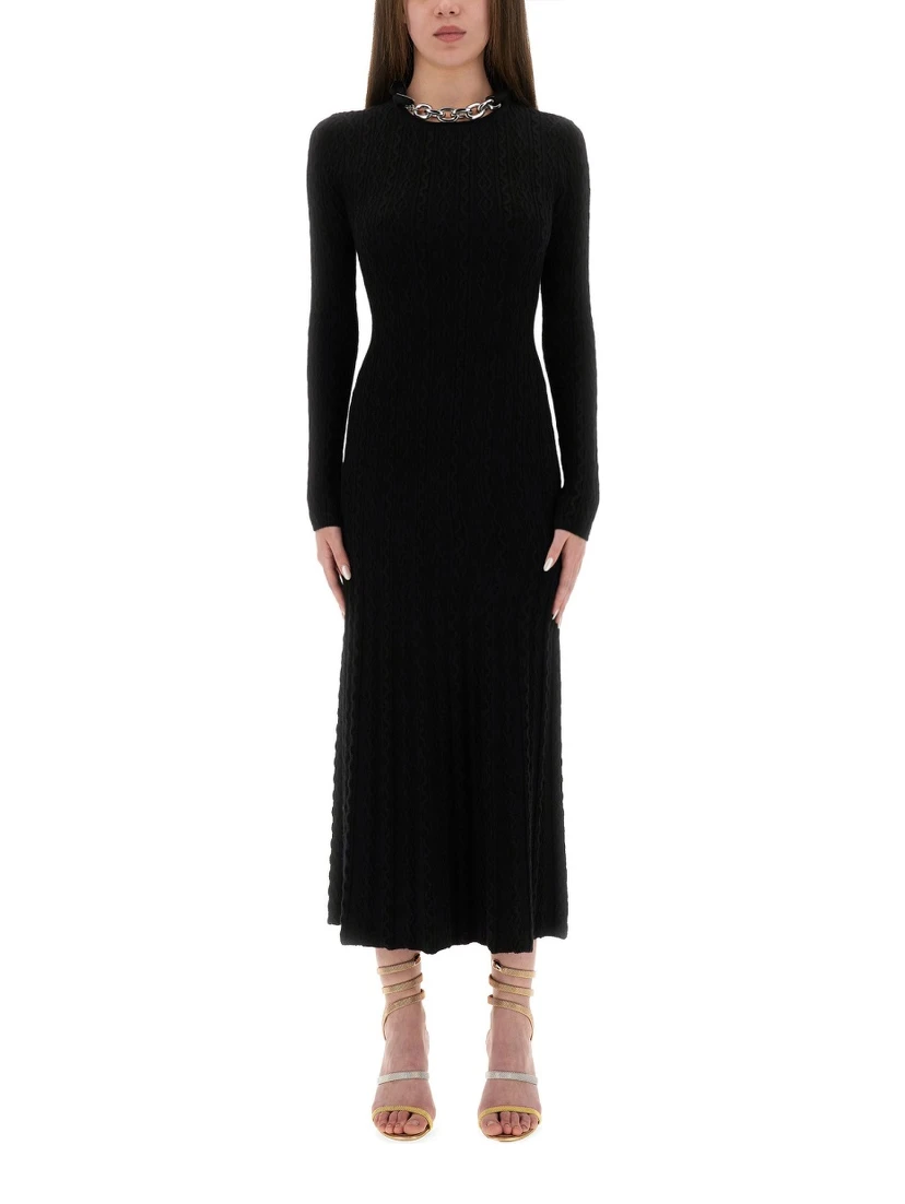 LONG WOOL DRESS