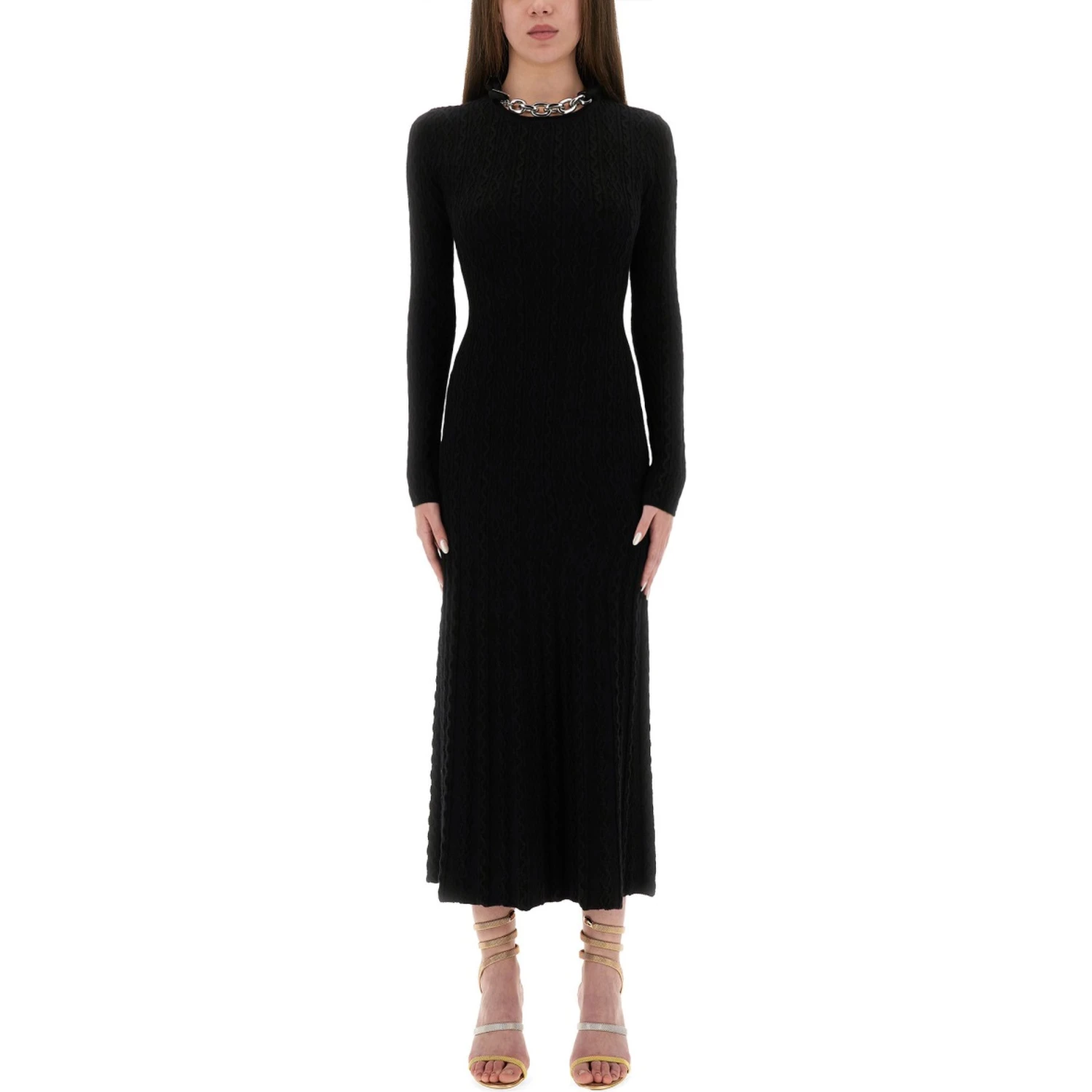 LONG WOOL DRESS