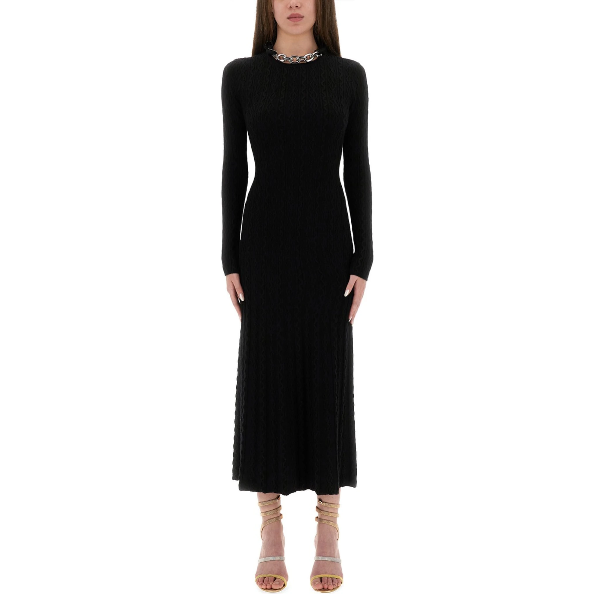 LONG WOOL DRESS