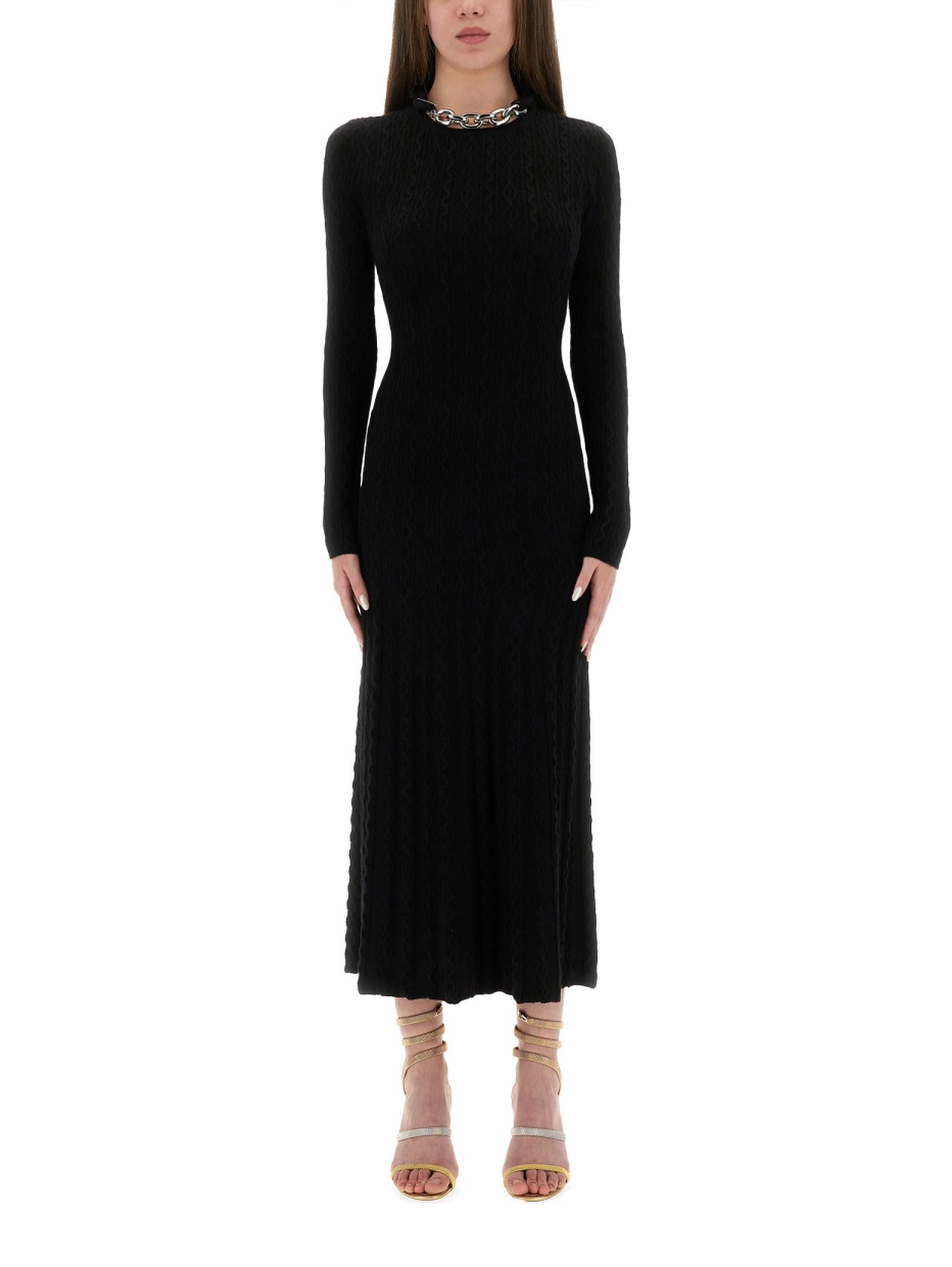 LONG WOOL DRESS
