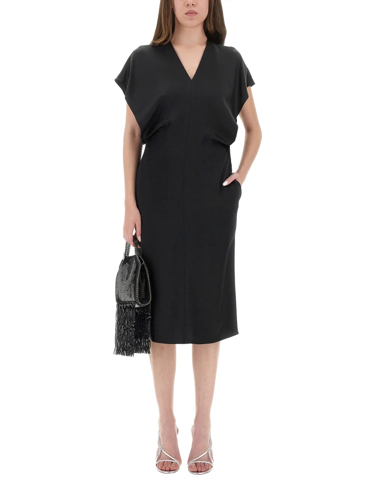 MIDI DRESS WITH WING SLEEVES alternative