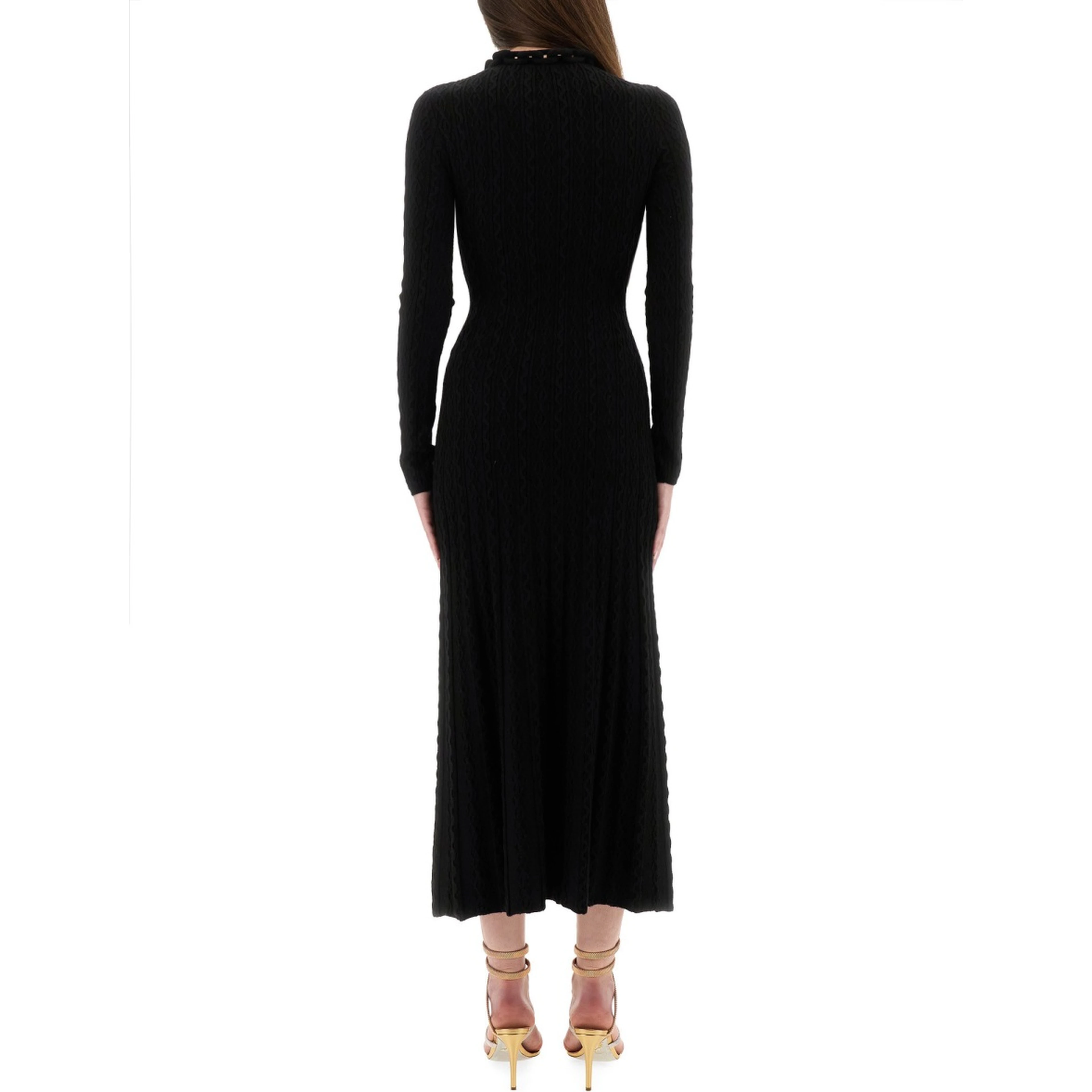 LONG WOOL DRESS