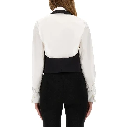 VEST WITH OPEN BACK