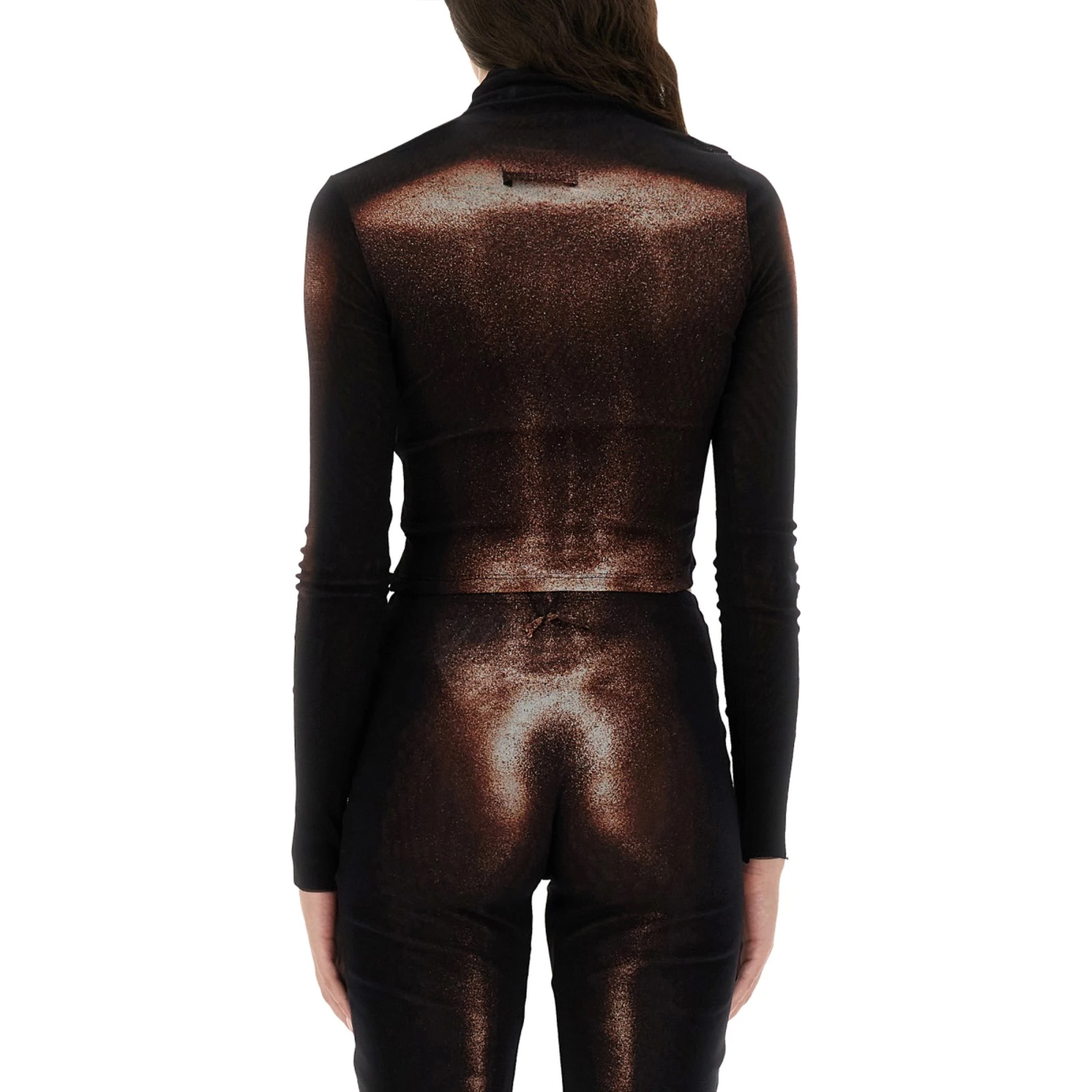 "BODY DUST" PRINT TOP