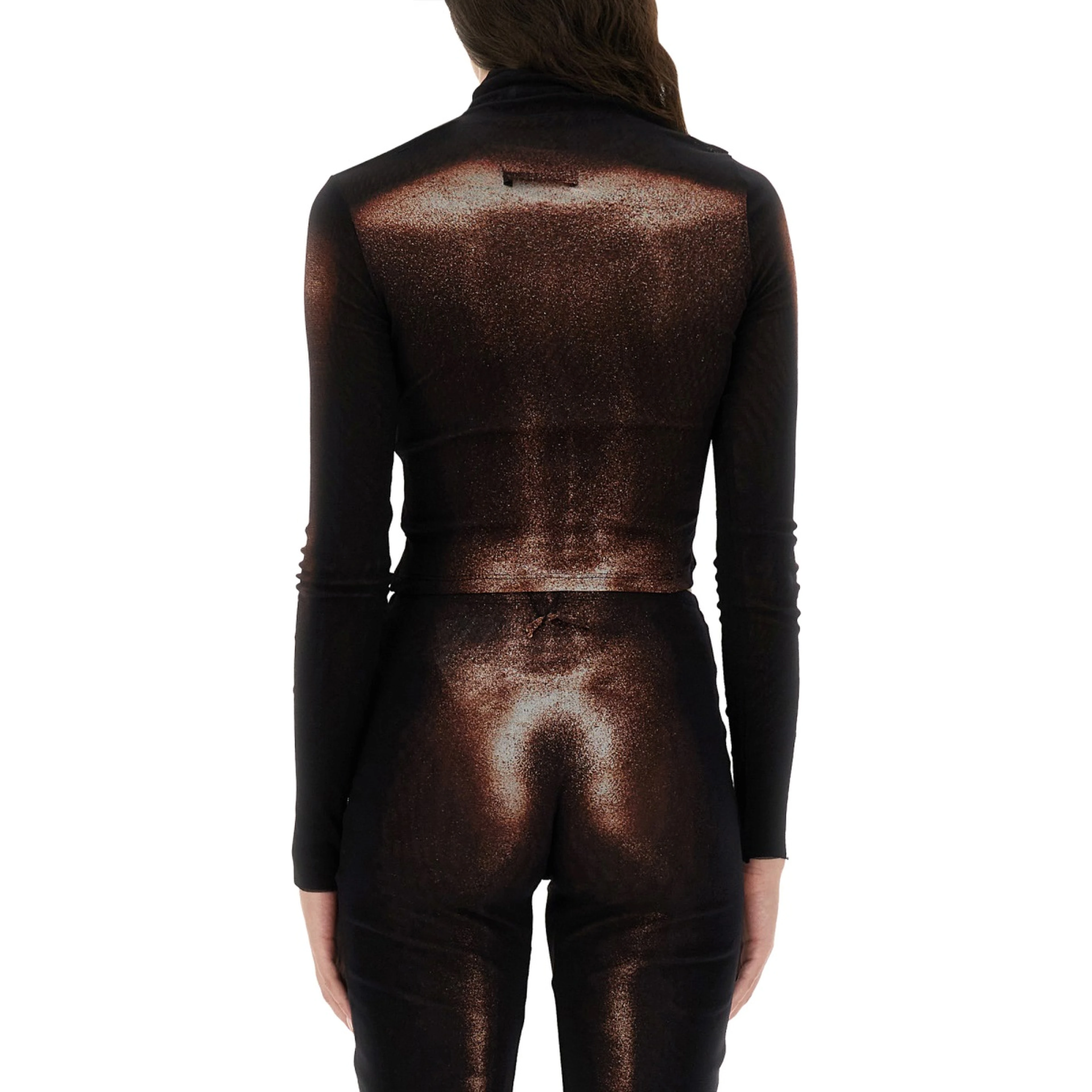 "BODY DUST" PRINT TOP