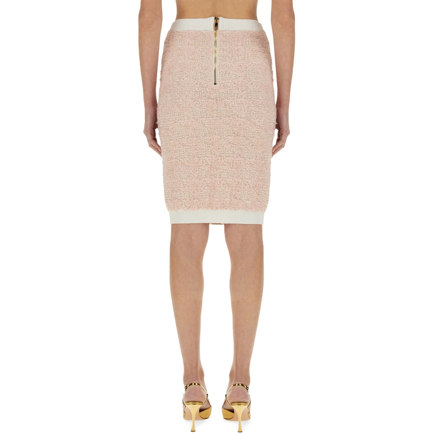 TWEED MIDI SKIRT